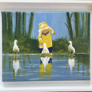 Boy With Ducks