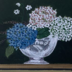 Hydrangeas in Bowl