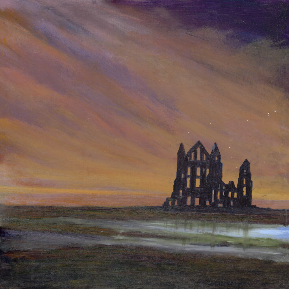 Starry Sky Over Whitby Abbey